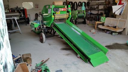 5552A牛羊马秸秆打捆覆膜机 墨西哥玉米秸秆青储高效机械化养殖新选择
